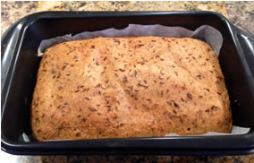 Ingredients for Delicious, No-Grain, Gluten-Free, Low-Carb Bread