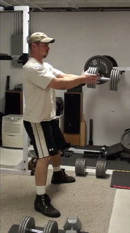 Posterior Chain and Cardio Training With Dumbbell Swing Drop Sets