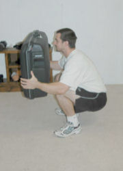 Luggage Squats