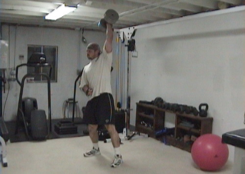 Dumbell Shoulder Press Negatives