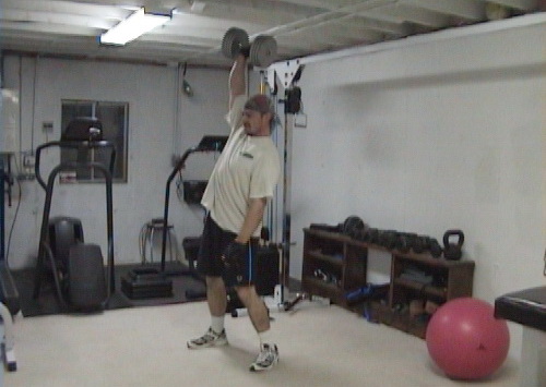 Dumbell Shoulder Press Negatives