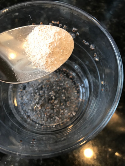 chia seeds to take egg shells