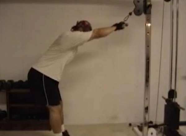 Stiff-Arm Pushdown - Isolation Exercise For Lats