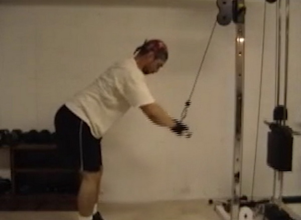 Stiff-Arm Pushdown - Isolation Exercise For Lats