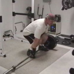One-Side Loaded Barbell Deadlifts