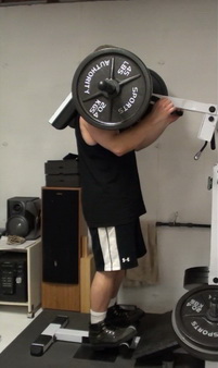 Bottom Position of the Standing Calf Raise