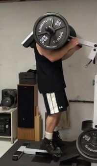 Top Position of the Standing Calf Raise