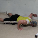 One-Arm Wall-Braced Push-Ups