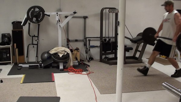 Get Better Legs and Killer Cardio Training With Bar-In-Front Walking Lunges