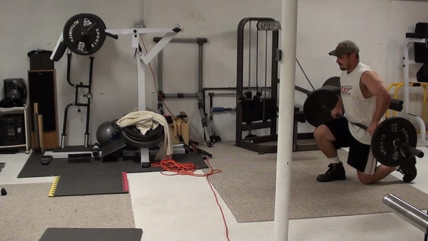 Get Better Legs and Killer Cardio Training With Bar-In-Front Walking Lunges