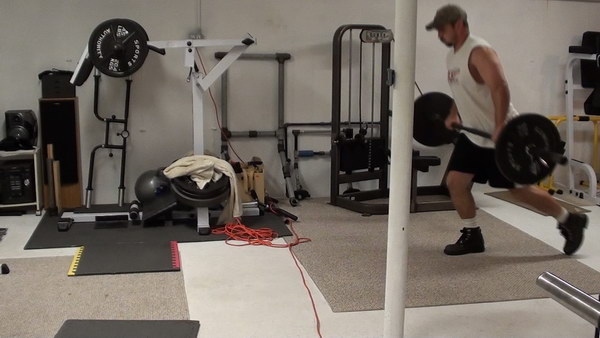 Get Better Legs and Killer Cardio Training With Bar-In-Front Walking Lunges