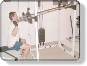 Power Rack Shoulder Press Machine Start