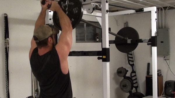 Build Bigger, Wider Shoulders With Side-to-Side Barbell Shoulder Press