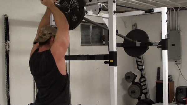 Build Bigger, Wider Shoulders With Side-to-Side Barbell Shoulder Press