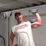 Dumbbell Shoulder Palm Presses