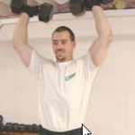 Overhead Dumbbell Walking for Shoulder Stabilization