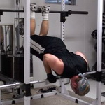 Feet Suspended Close-Grip Push-Ups