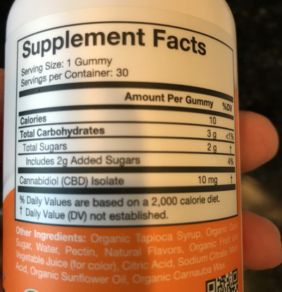 Axis Labs CBD gummies pieces