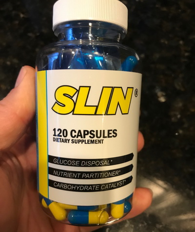 SLIN supplement bottle review