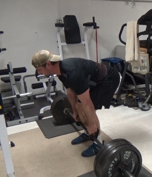 Stiff-Legged Deadlifts (or regular Deadlifts)