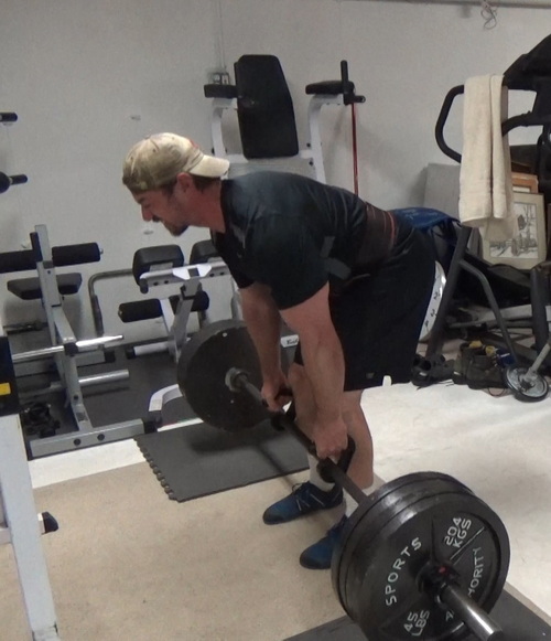 Stiff-Legged Deadlifts (or regular Deadlifts)