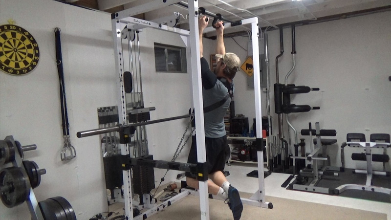 The Squat Harness Chins
