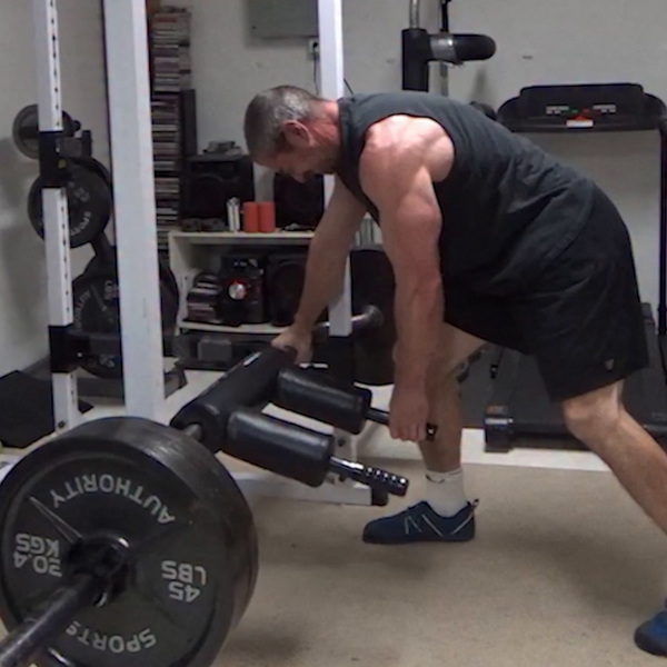 Safety Squat Bar Rotary Row