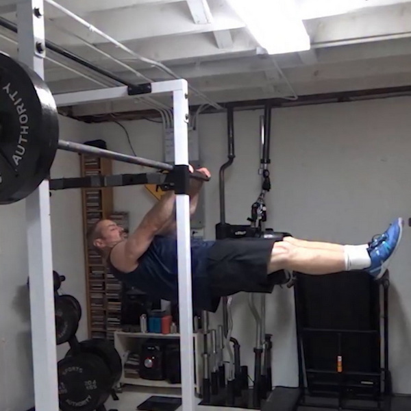 Rotating Bar End Front Lever Training