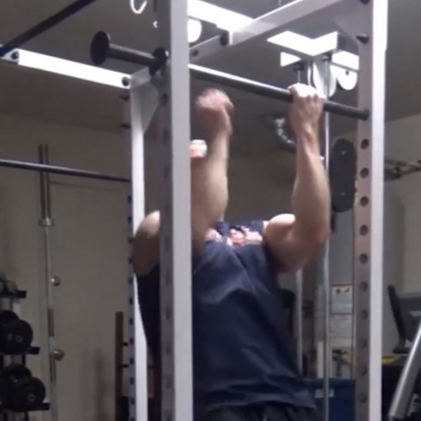 Monkey Bar Rack Pull-Ups (Planet Fitness at 5 pm)