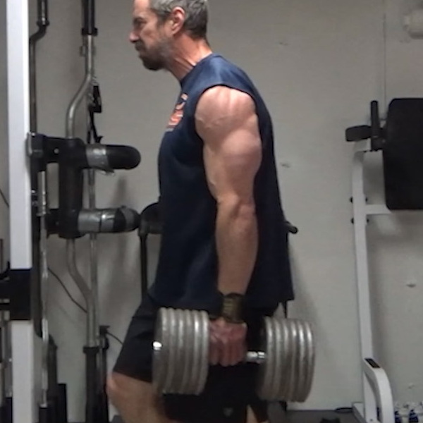 Farmers Carry Stepping Loaded Cardio
