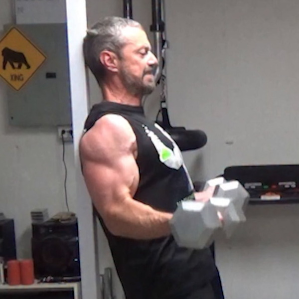 Inset Superset of Supinated Curls and Hammer Curls