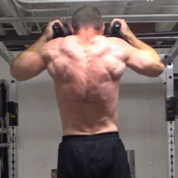 Pull-Apart Bicep Pull-Ups
