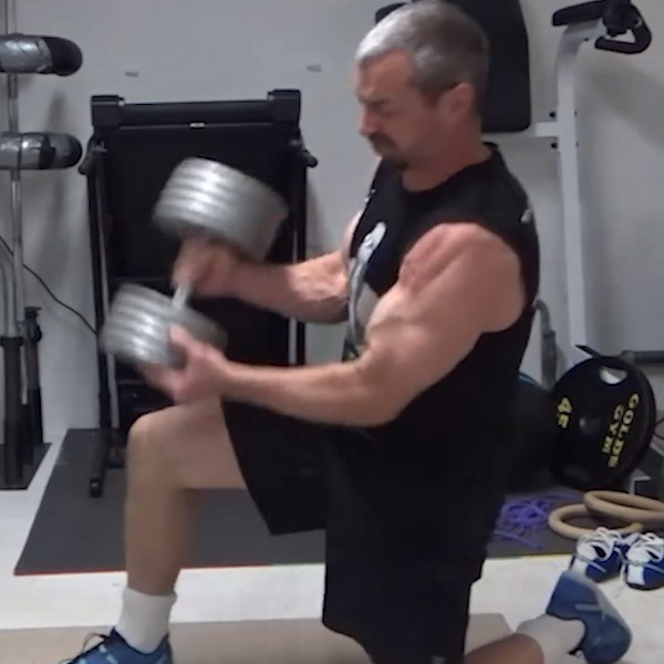 Dumbbell Scoop Shouldering